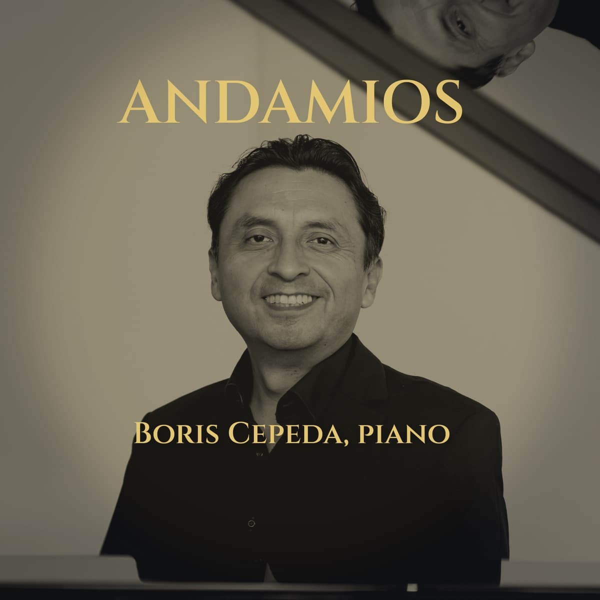 Andamios — a piano recording by Boris Cepeda — album cover artwork